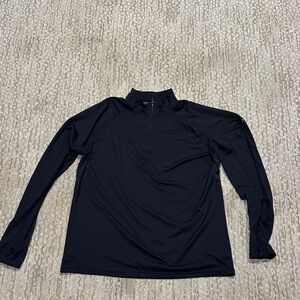Black Brooks half zip long sleeve shirt (272)